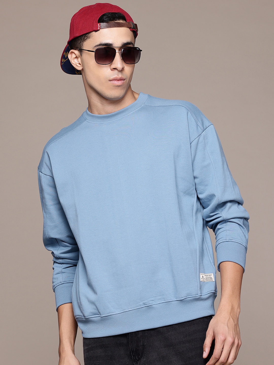 

The Roadster Lifestyle Co. Relaxed Fit Sweatshirt, Blue