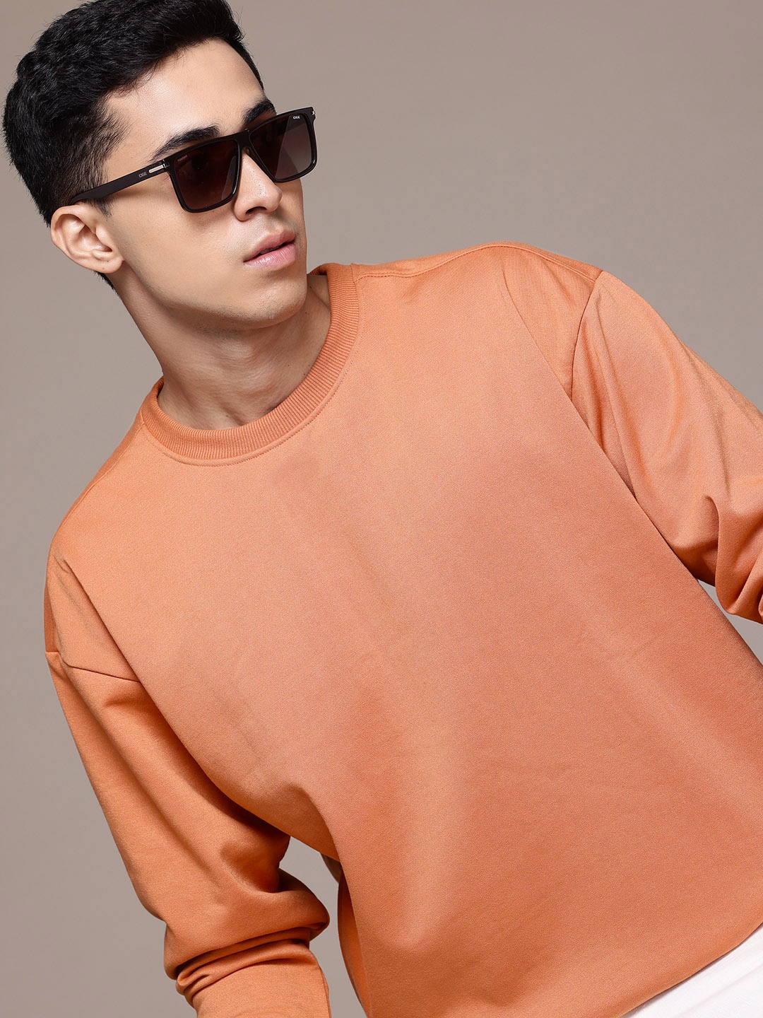 

The Roadster Lifestyle Co. Relaxed Fit Sweatshirt, Rust