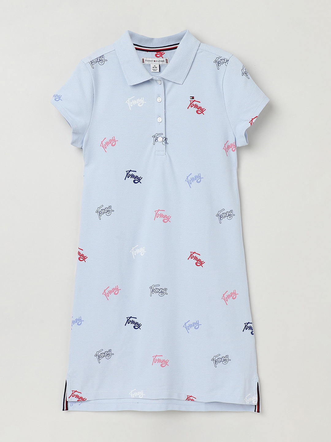 

Tommy Hilfiger Girls Print T-shirt Dress, Blue