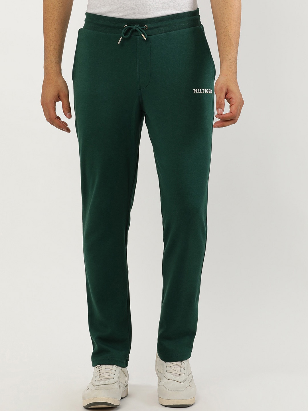 

Tommy Hilfiger Men Mid Rise Track Pants, Green