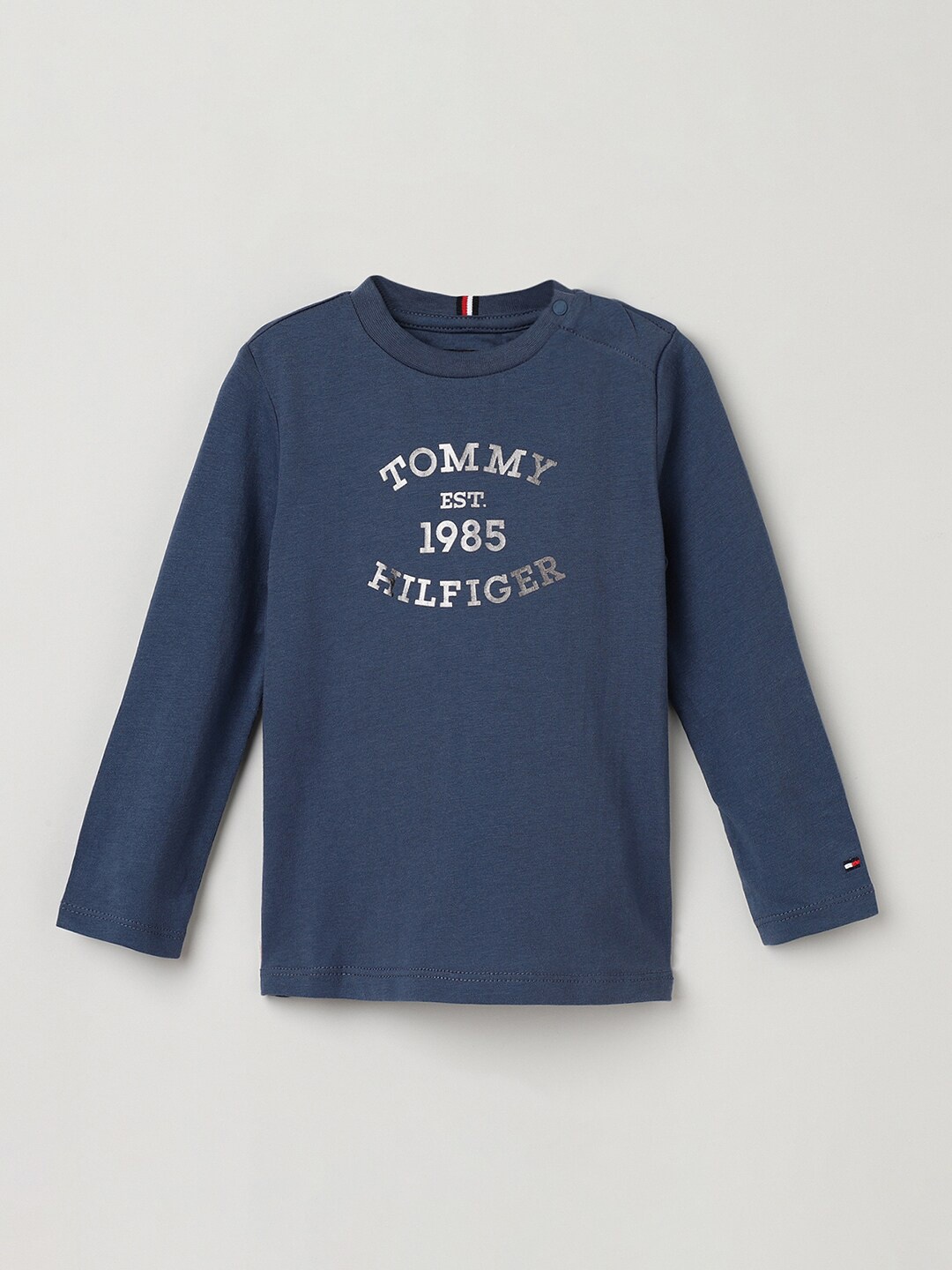 

Tommy Hilfiger Boys Round Neck T-shirt, Blue