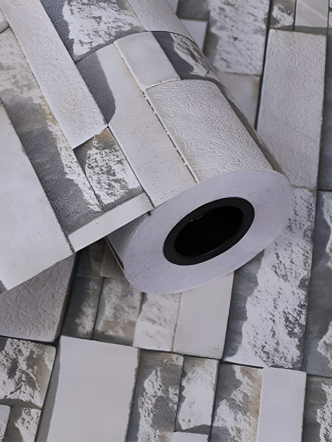 

Aura White & Grey 3D Printed Self Adhesive Wall Sticker