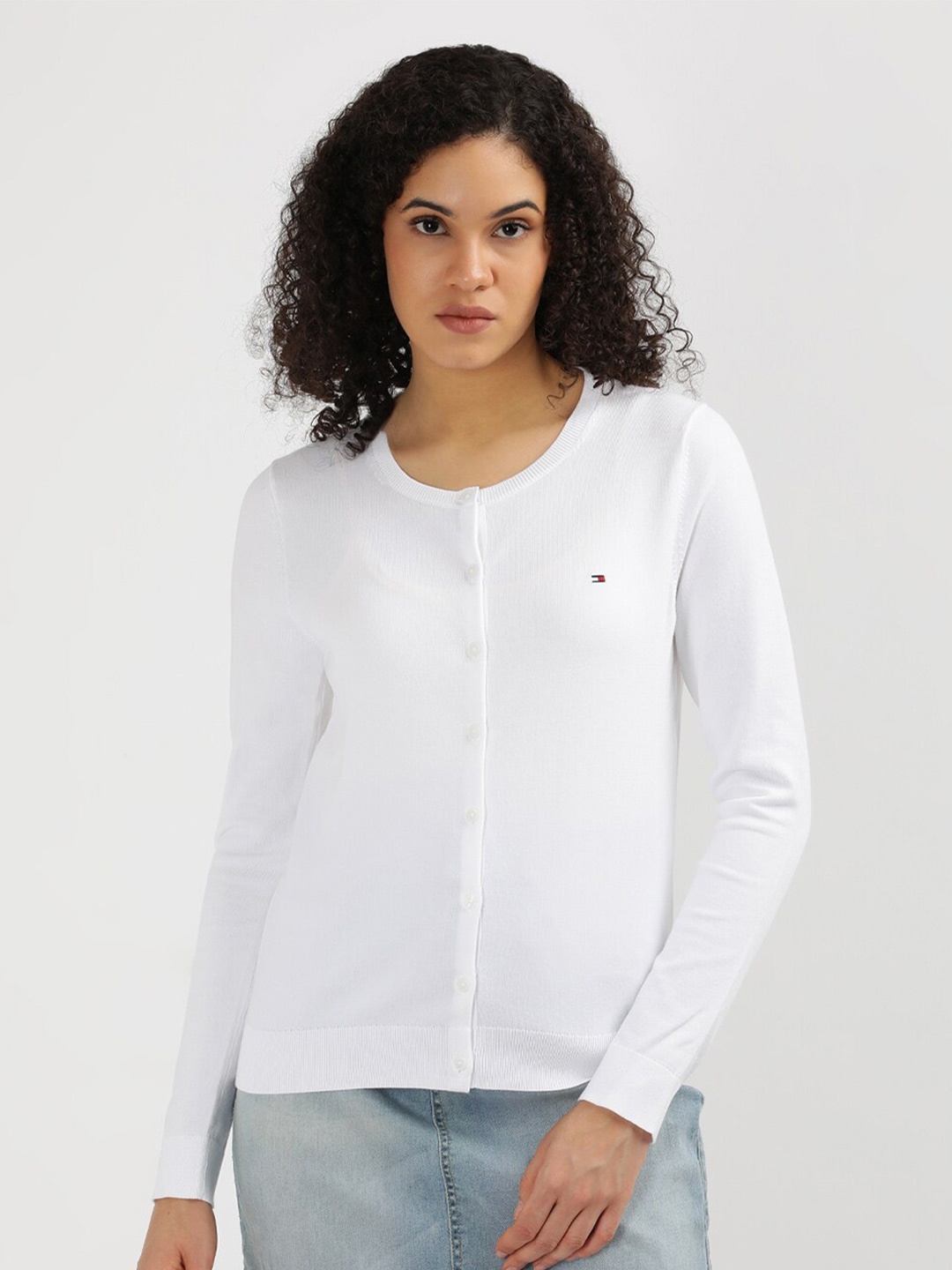 Tommy Hilfiger Women Cardigan, White