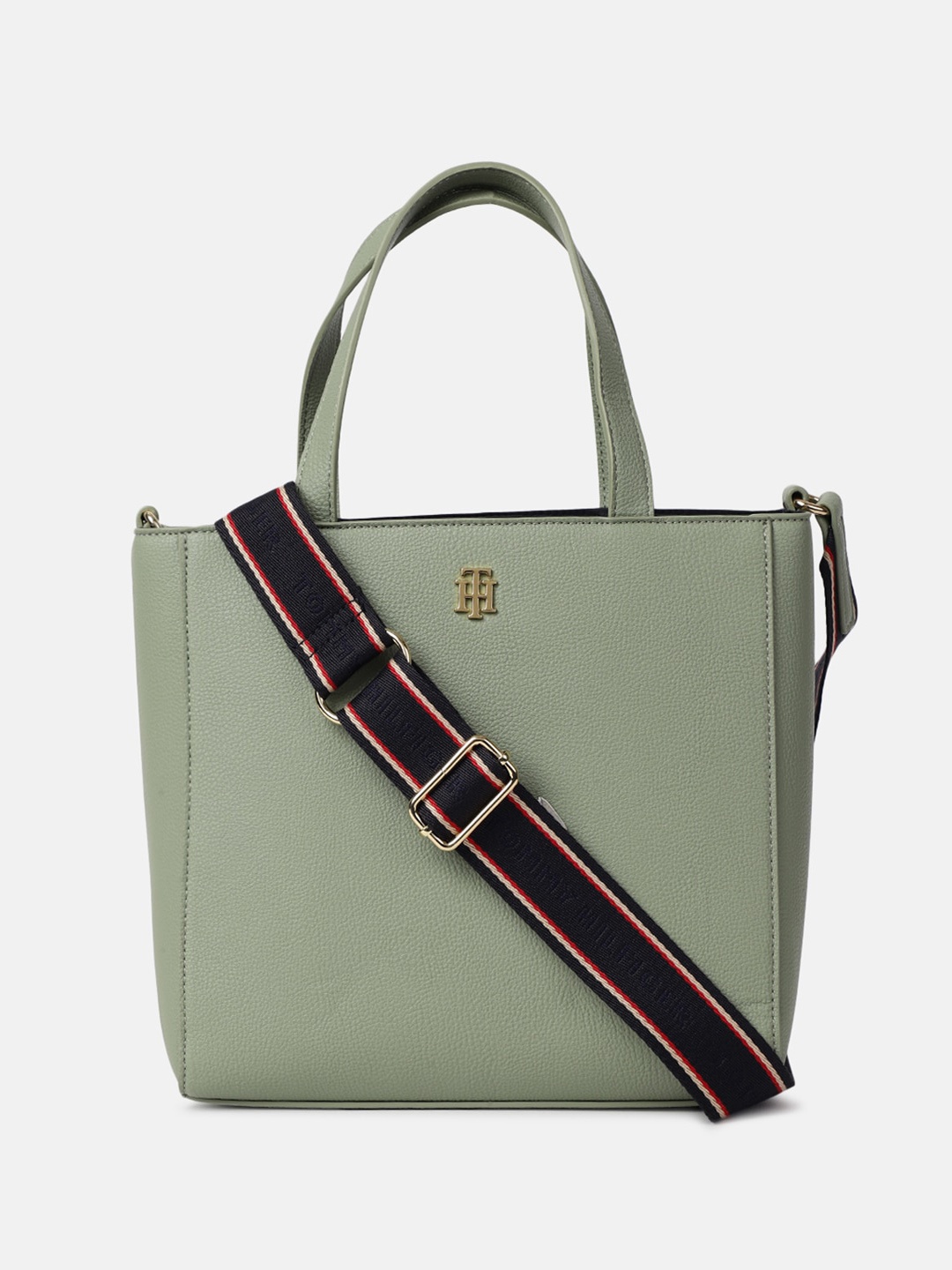 

Tommy Hilfiger Oversized Half Moon Handheld Bag, Green