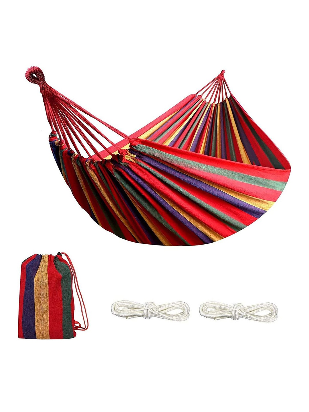 

P-Plus International Self-Design Portable Hammock Swing, Red