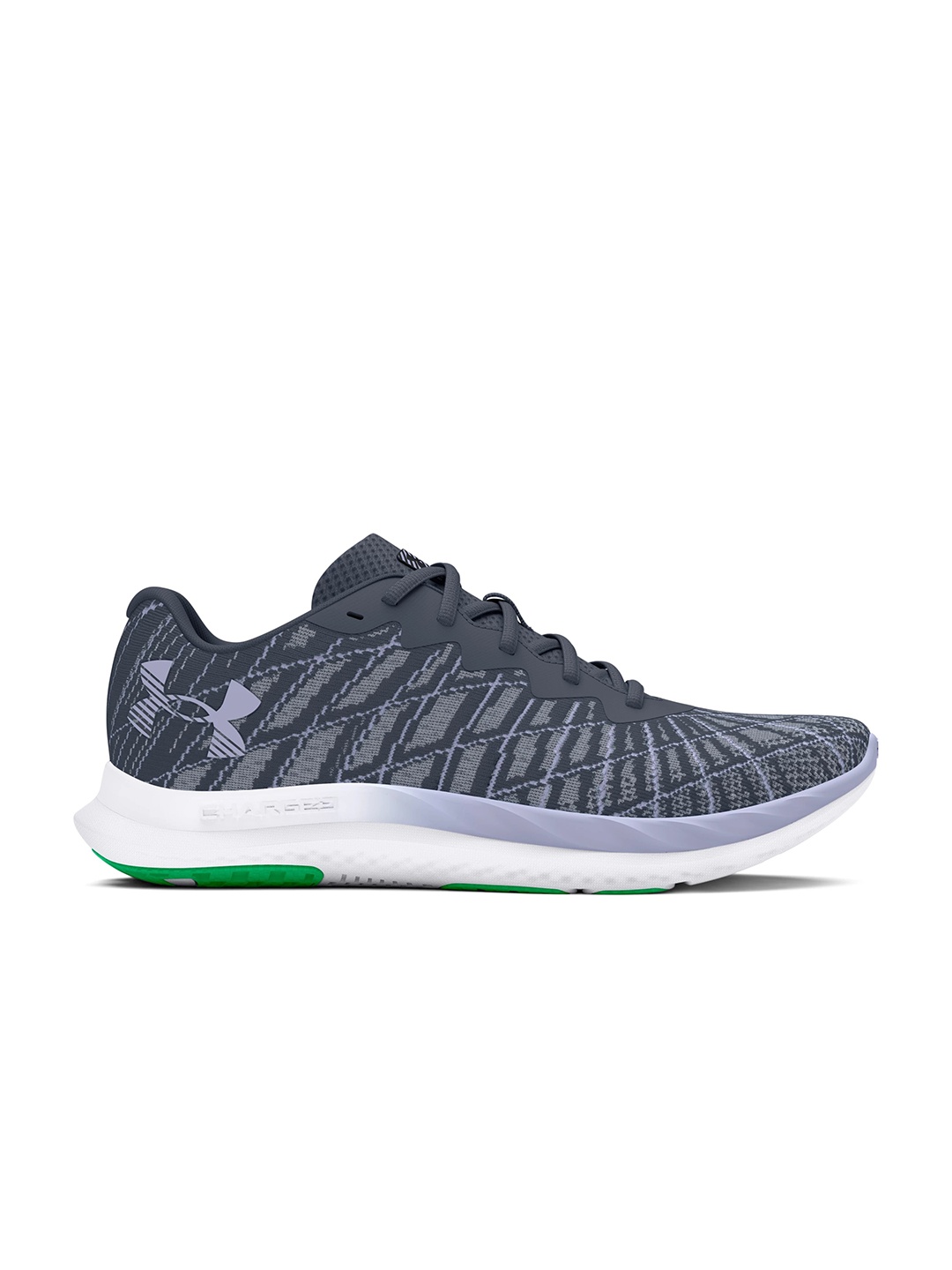 

UNDER ARMOUR Women Charged Breeze 2 Woven Design Running Shoes, Grey