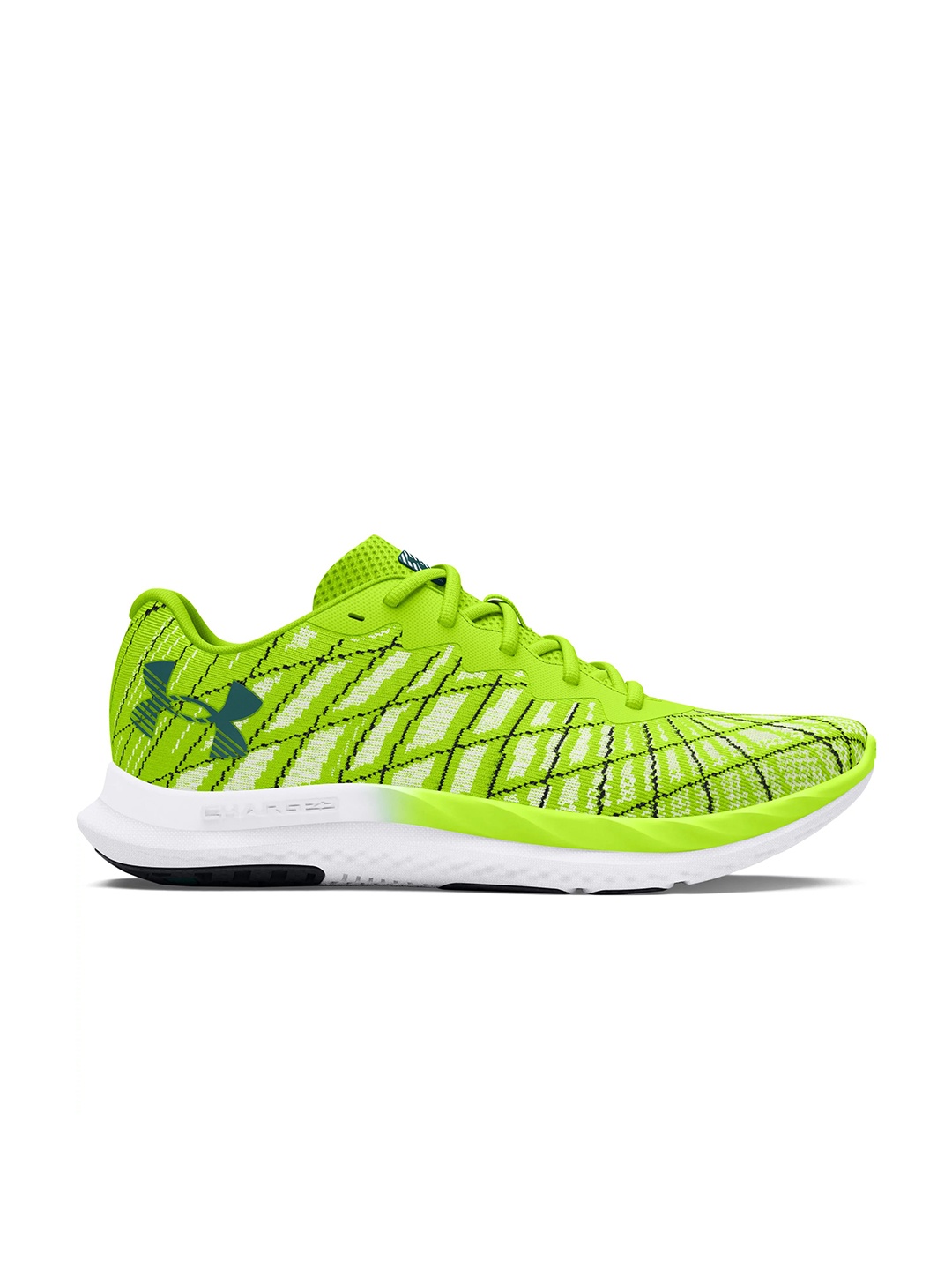 

UNDER ARMOUR Men Charged Breeze 2 Running Shoes, Fluorescent green