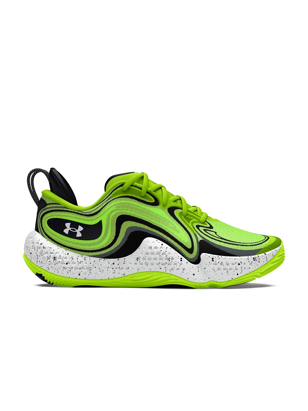 

UNDER ARMOUR Unisex Spawn 6 Printed Basketball Shoes, Green