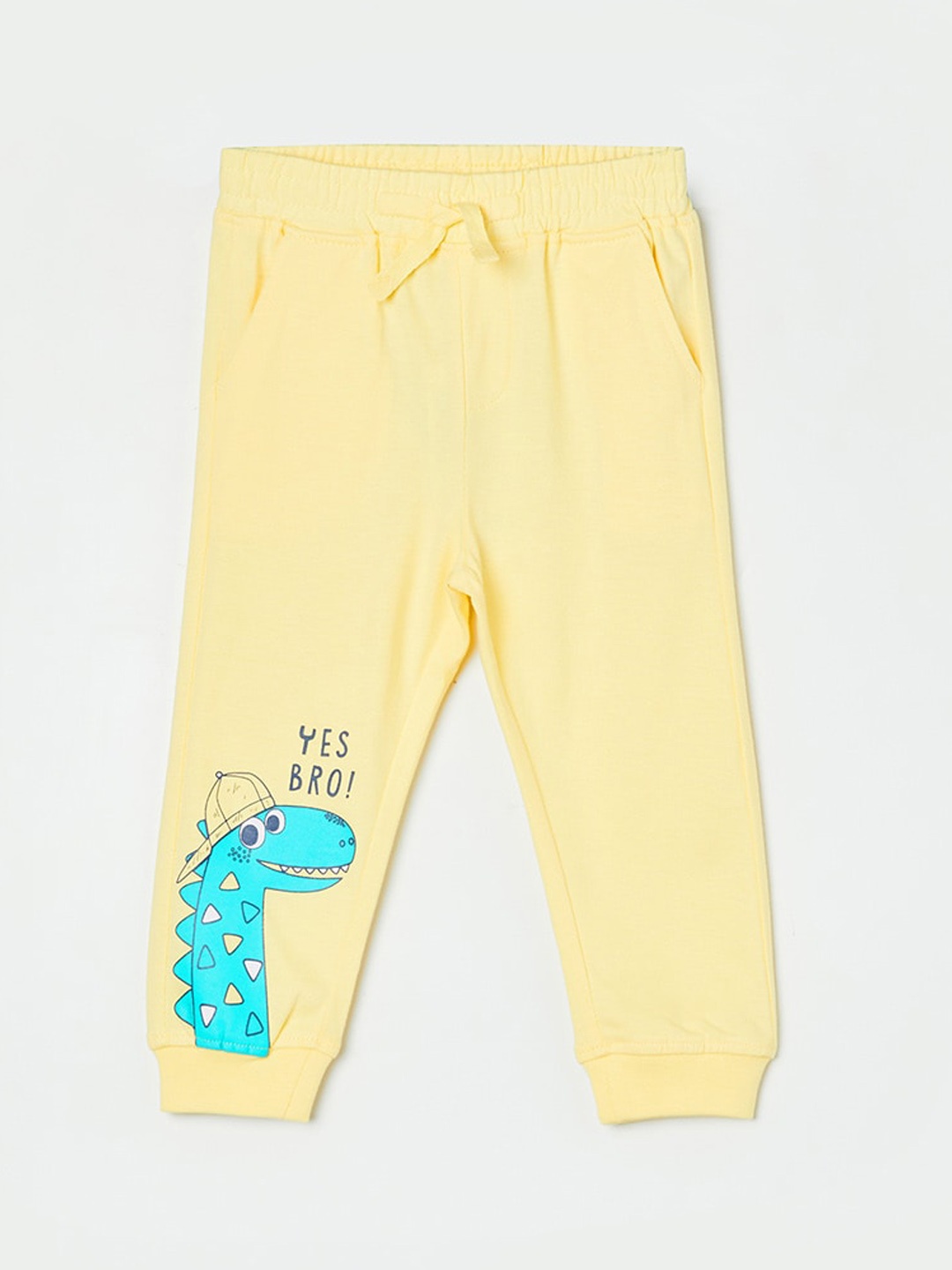 

Juniors by Lifestyle Infant Boys Pure Cotton Joggers, Yellow