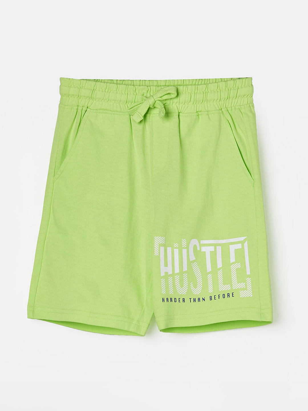 

Fame Forever by Lifestyle Boys Printed Pure Cotton Shorts, Green