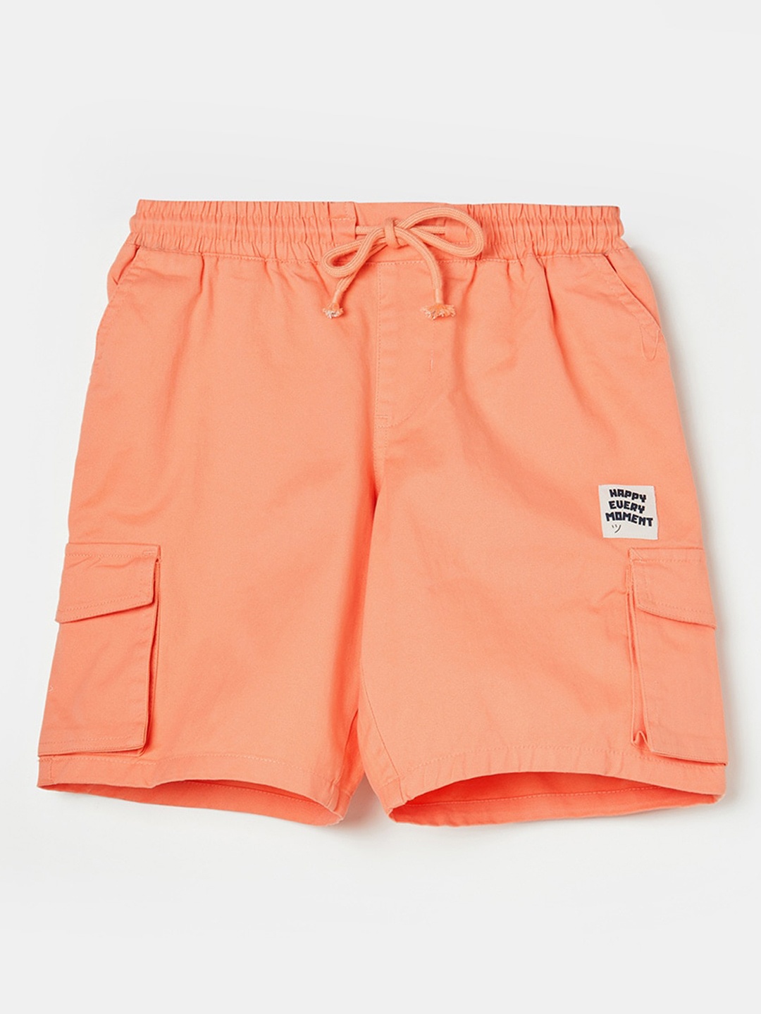 

Fame Forever by Lifestyle Boys Mid-Rise Shorts, Orange