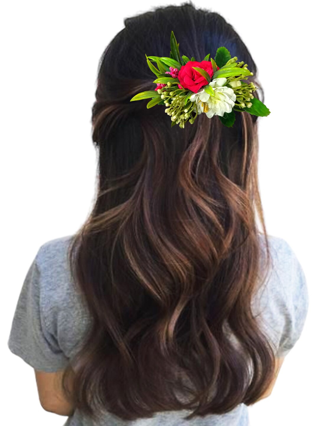 

Hair Flare Women Embellished Hair Accessory Set of, Green