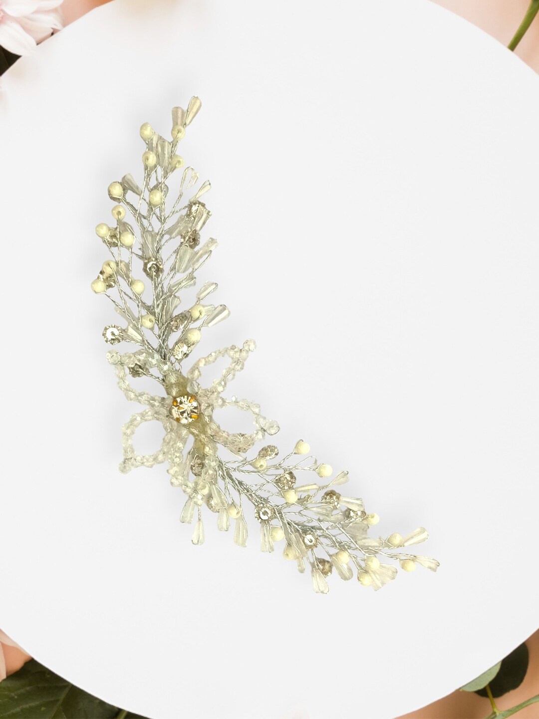 

Hair Flare Embellished Hair Accessory Set, Silver