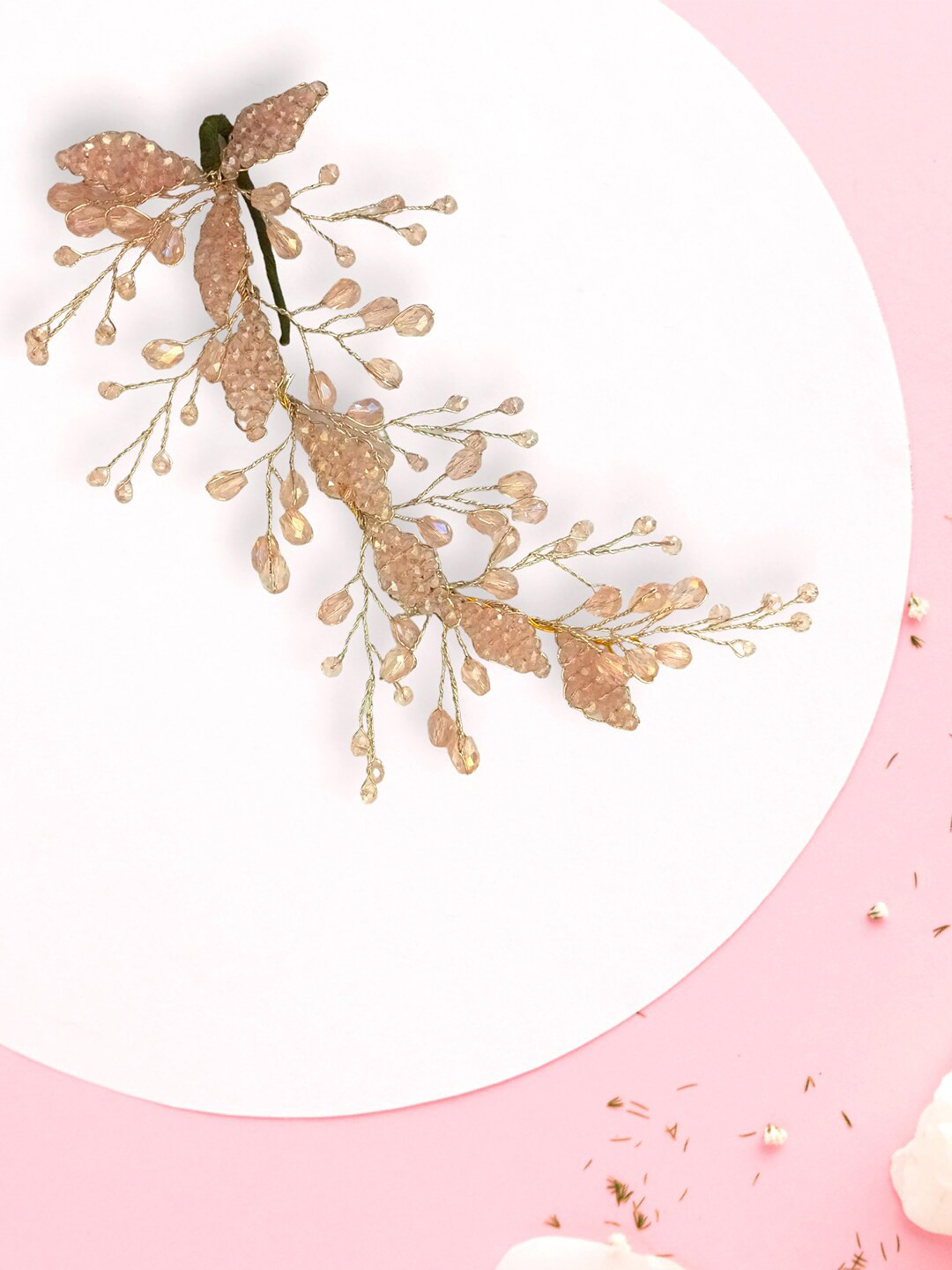 

Hair Flare Women Embellished Hair Accessory Set, Pink