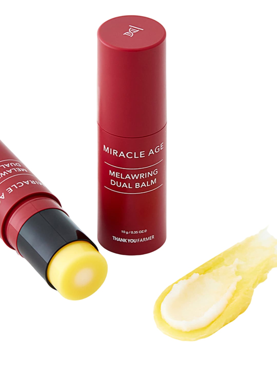 

Thank You Farmer Miracle Age Melawring Dual Balm - 10g, Yellow