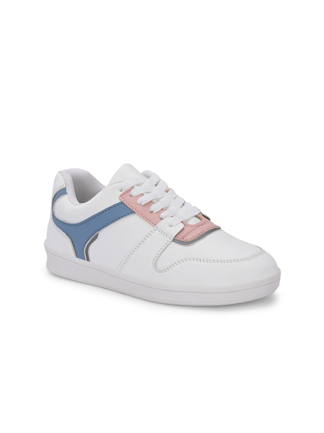 

The Roadster Lifestyle Co Women Patterned Lace-Up Casual Sneakers, White