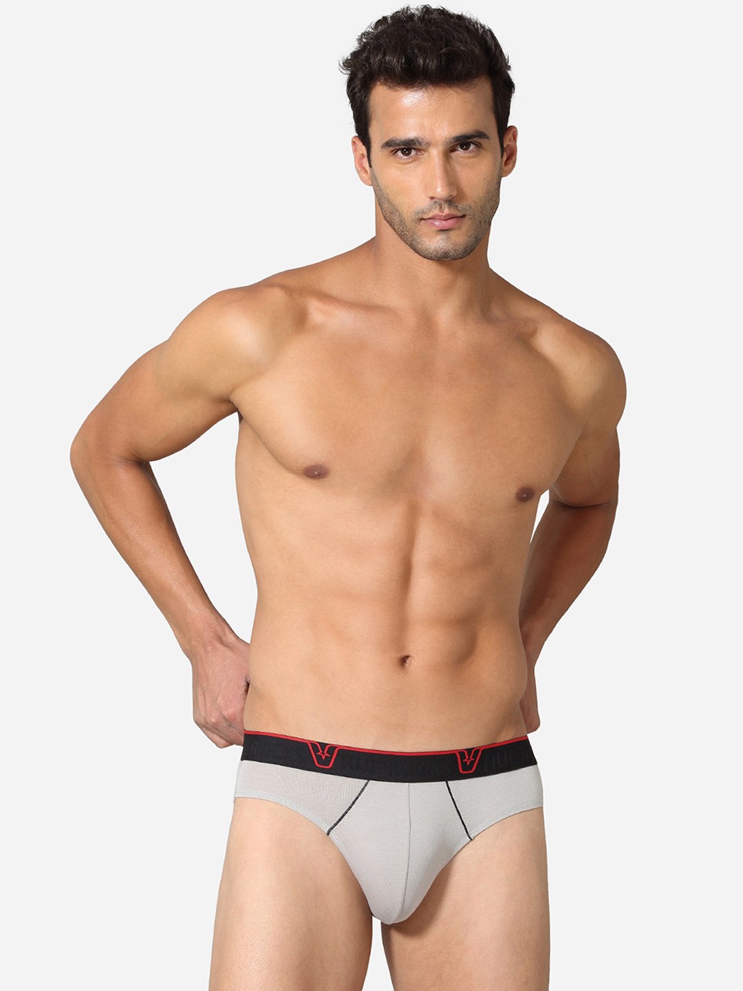 

VStar Men Low-Rise Basic Briefs LEO NEO-ALLOY, Grey