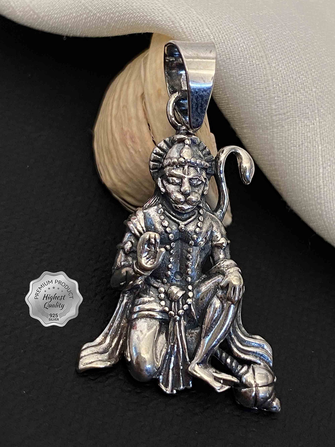 

ABDESIGNS Men Silver-Plated Quirky Pendants