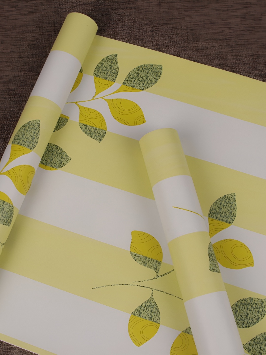 

Aura Yellow & white Floral & Botanical Self Adhesive Wall Sticker