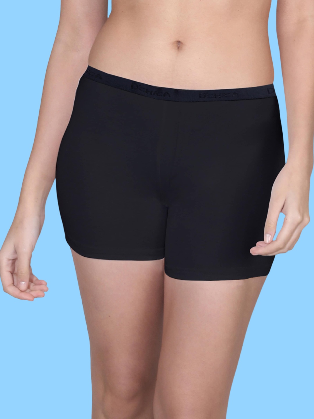 

DChica Mid-Rise Boy Shorts Briefs DCWNCSFB9467/XS, Black