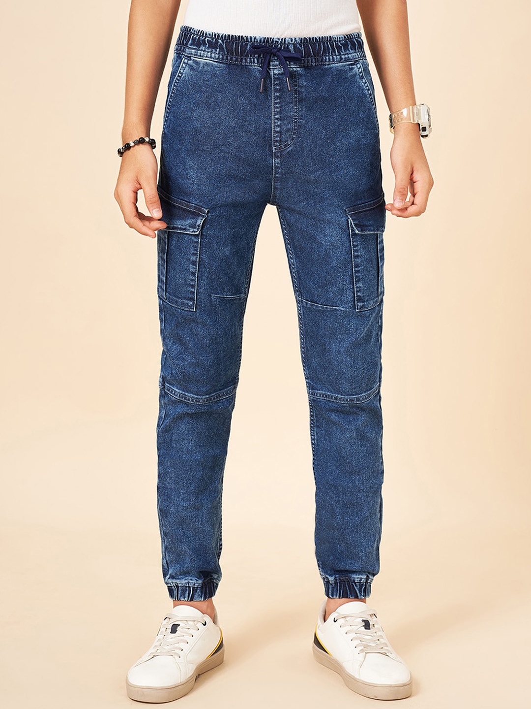 

Coolsters by Pantaloons Boys Regular Fit Stretchable Jeans, Navy blue