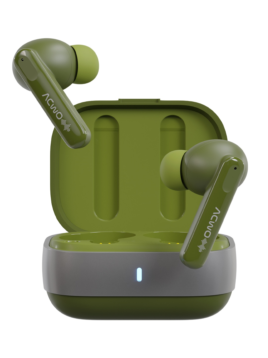 

ACwO DwOTS Decibel Meadow Green 60Hrs Playback Flagship ANC 3D Spatial Audio Earbuds