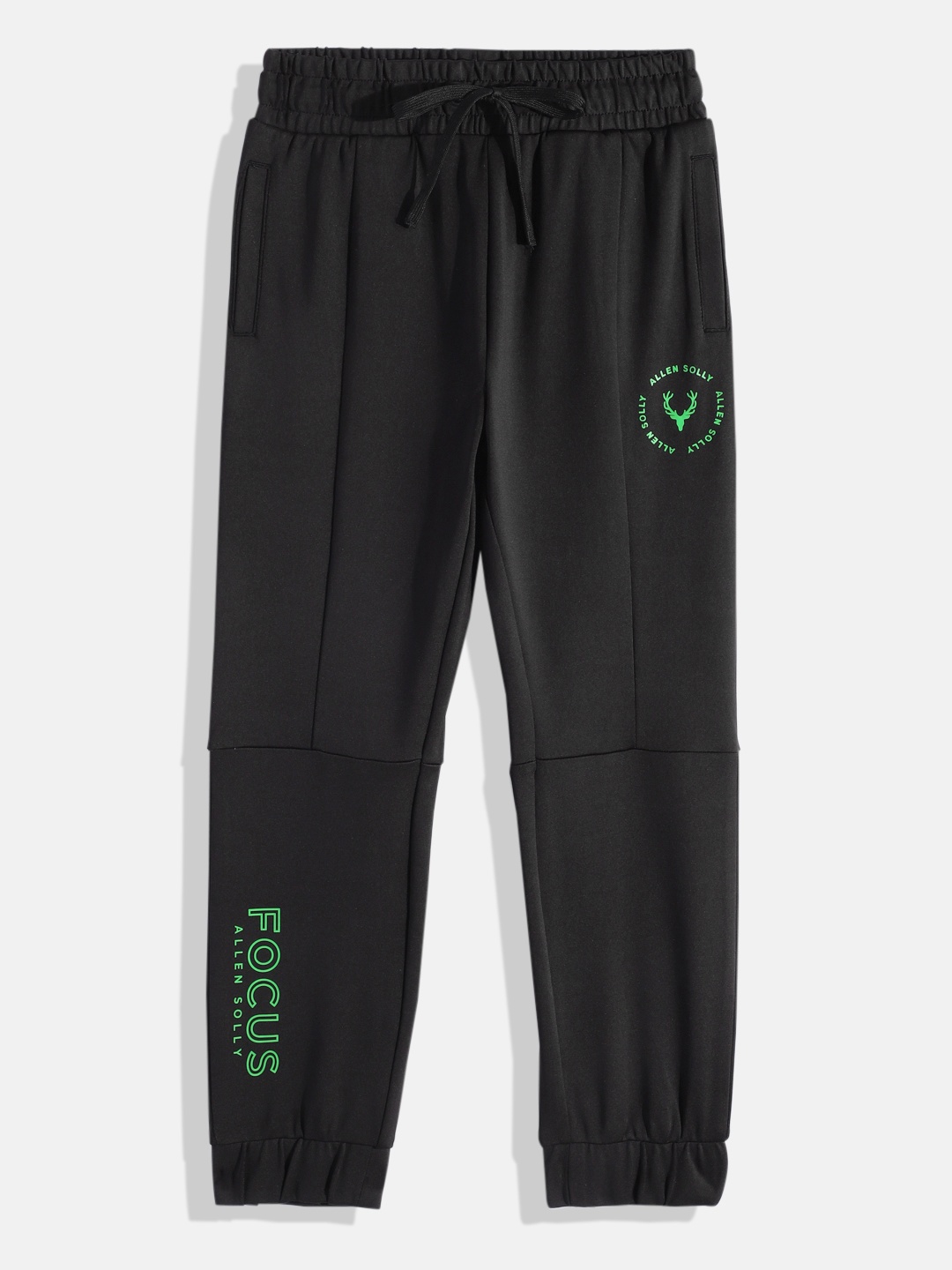 

Allen Solly Junior Boys Solid Joggers, Black