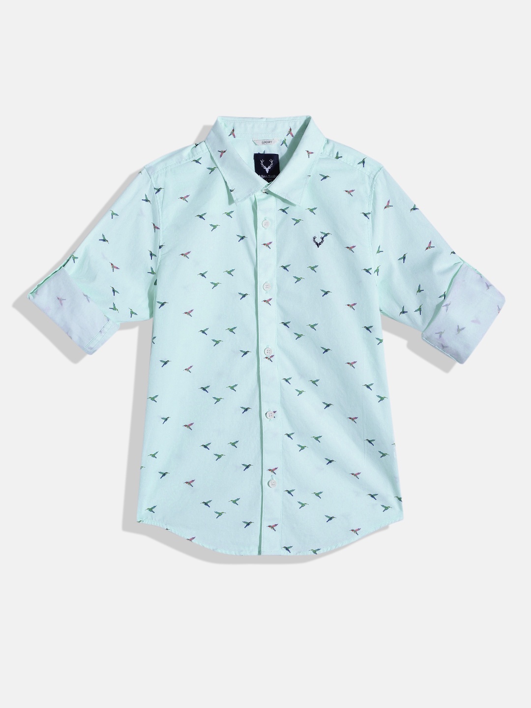 

Allen Solly Junior Boys Printed Casual Shirt, Blue