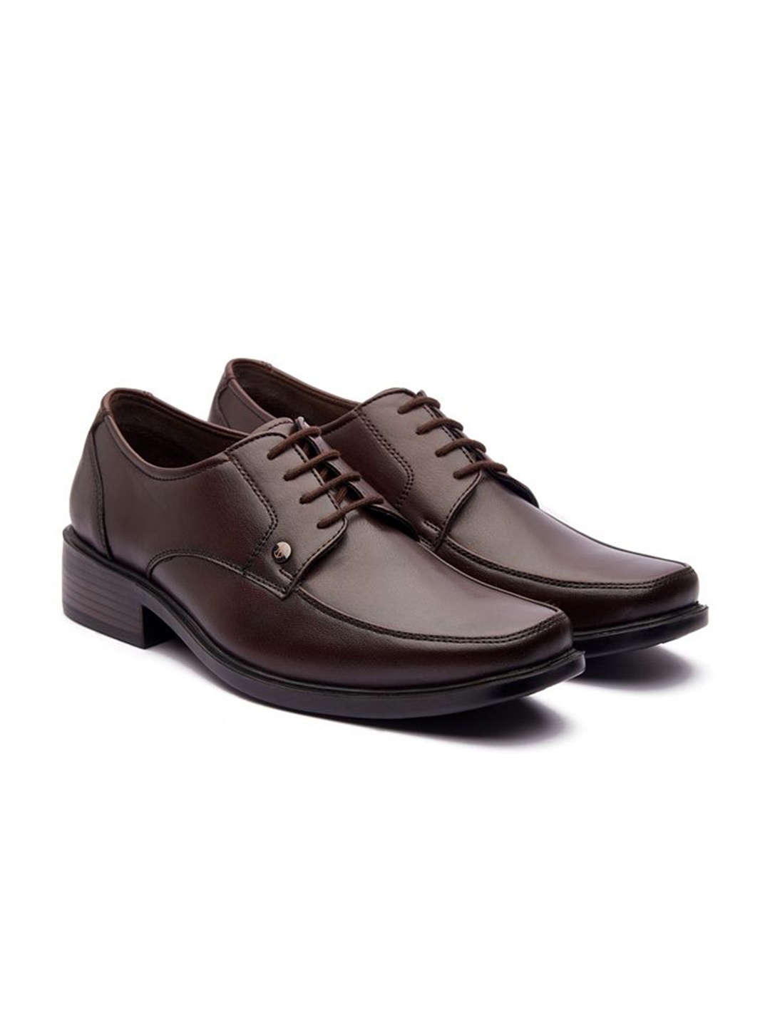 

MICHAEL ANGELO Men Formal Derbys Shoes, Brown