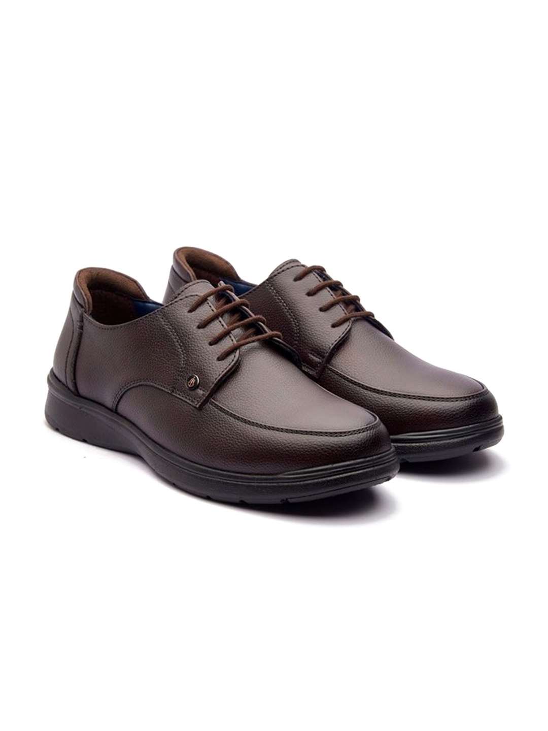 

MICHAEL ANGELO Men Leather Formal Derbys, Burgundy