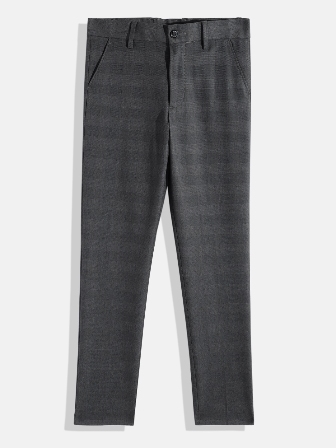 

Allen Solly Junior Boys Regular Fit Formal Trousers, Grey