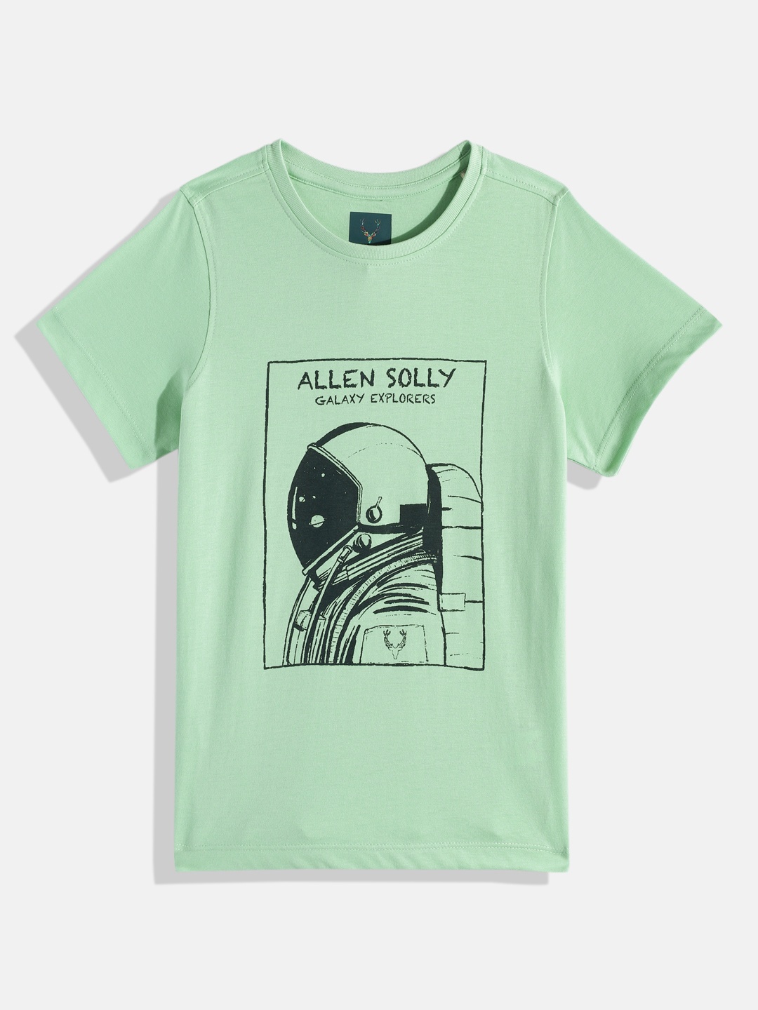 

Allen Solly Junior Boys Printed Casual T-shirt, Green