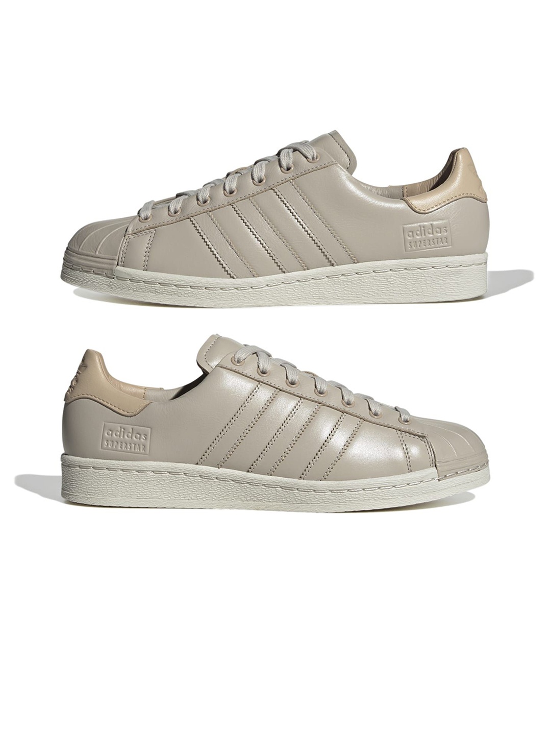 

ADIDAS Originals Men Leather Sneakers, Beige