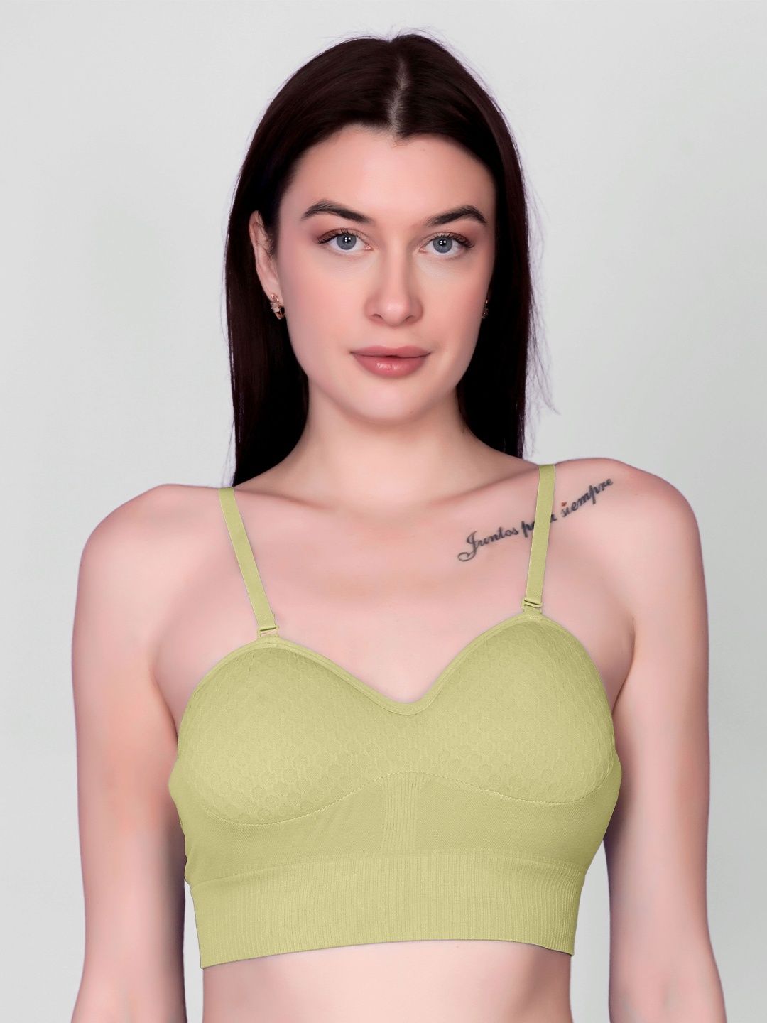 

Flenzy Bra Full Coverage Heavily Padded GBra021_G, Green