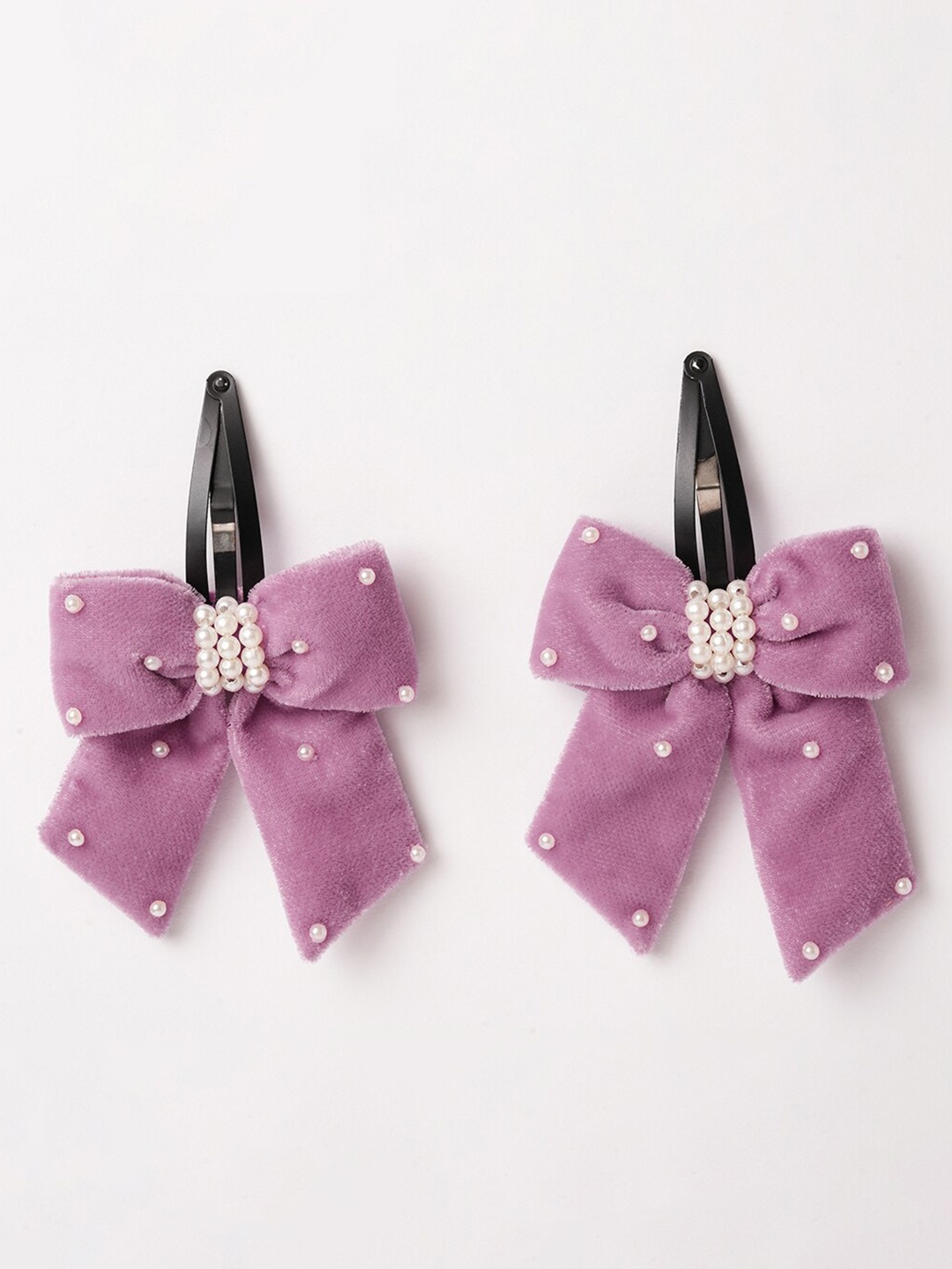 

RIBBON CANDY Girls Tic Tac Hair Clip, Purple