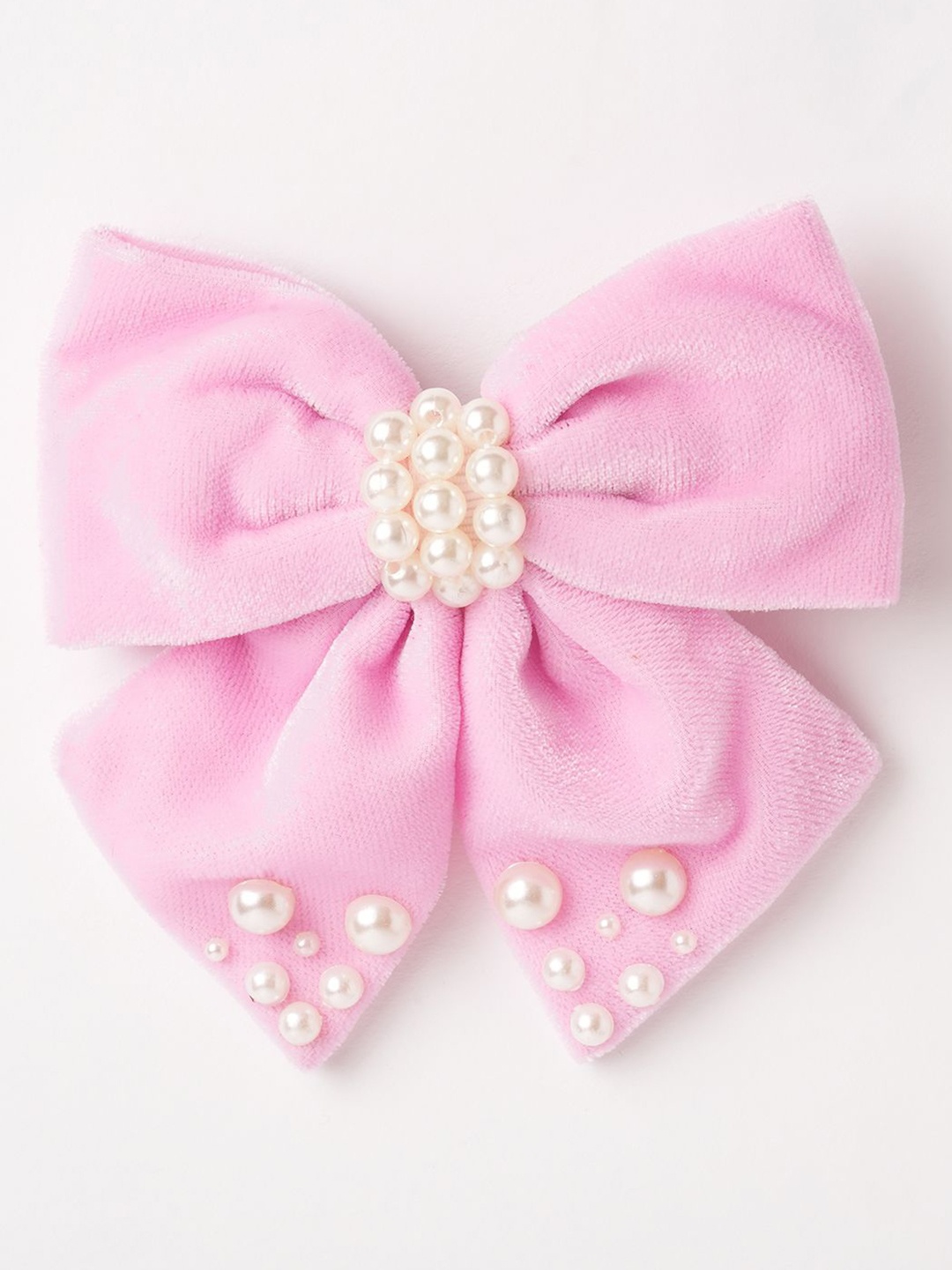 

RIBBON CANDY Girls Embellished Alligator Hair Clip, Pink
