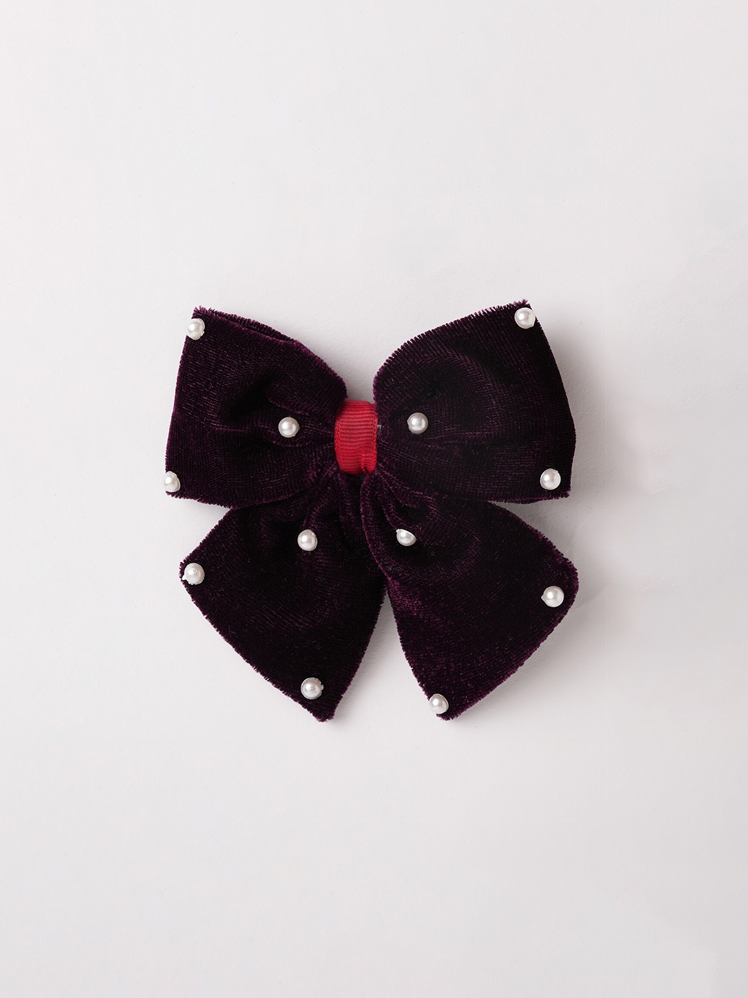 

RIBBON CANDY Girls Embellished Alligator Hair Clip, Magenta