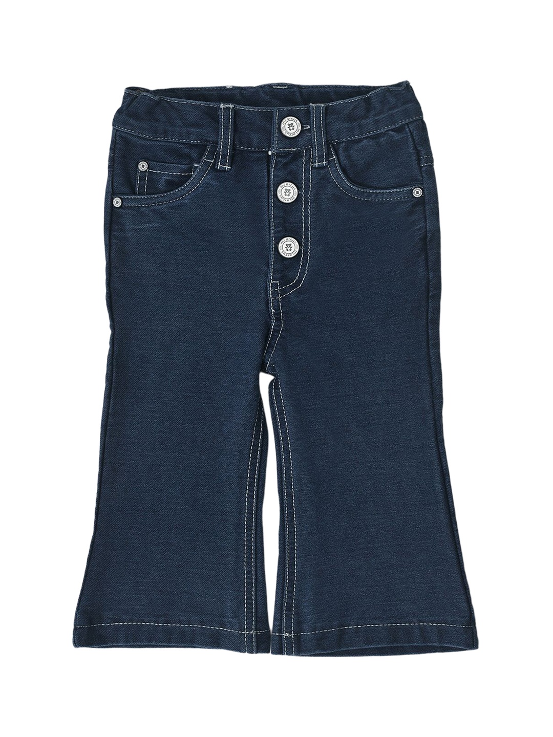 

MiArcus Girls Flared High-Rise Jeans, Blue