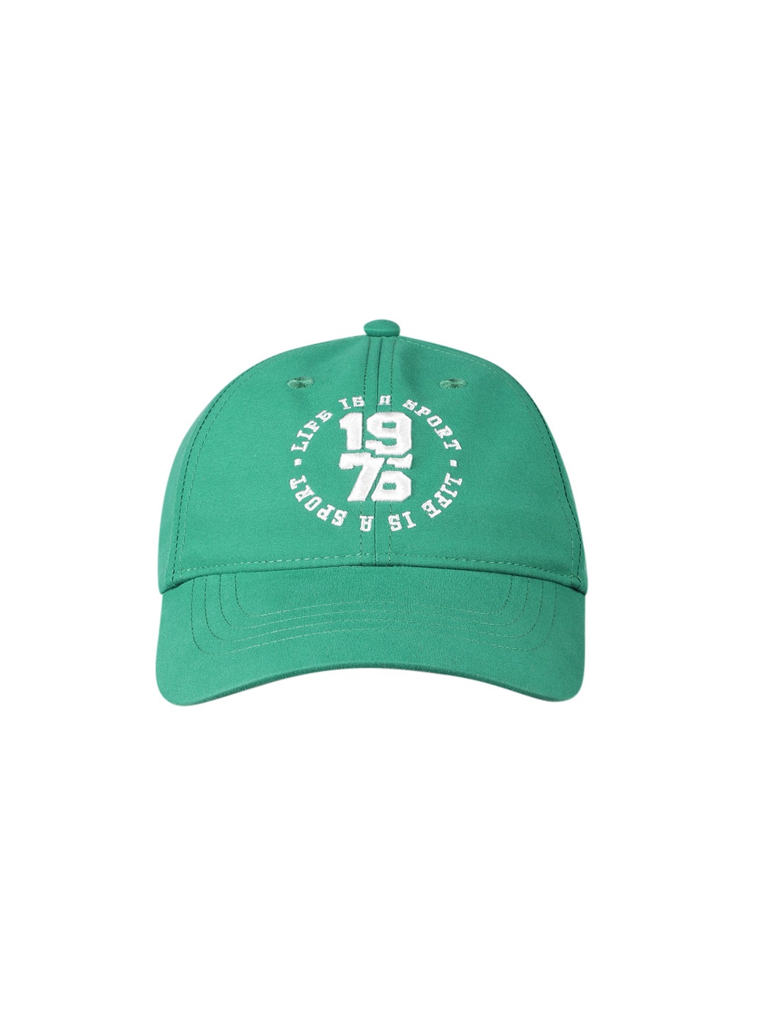 

DECATHLON By Decathlon Kids Embroidered W500 Snapback Cap, Green