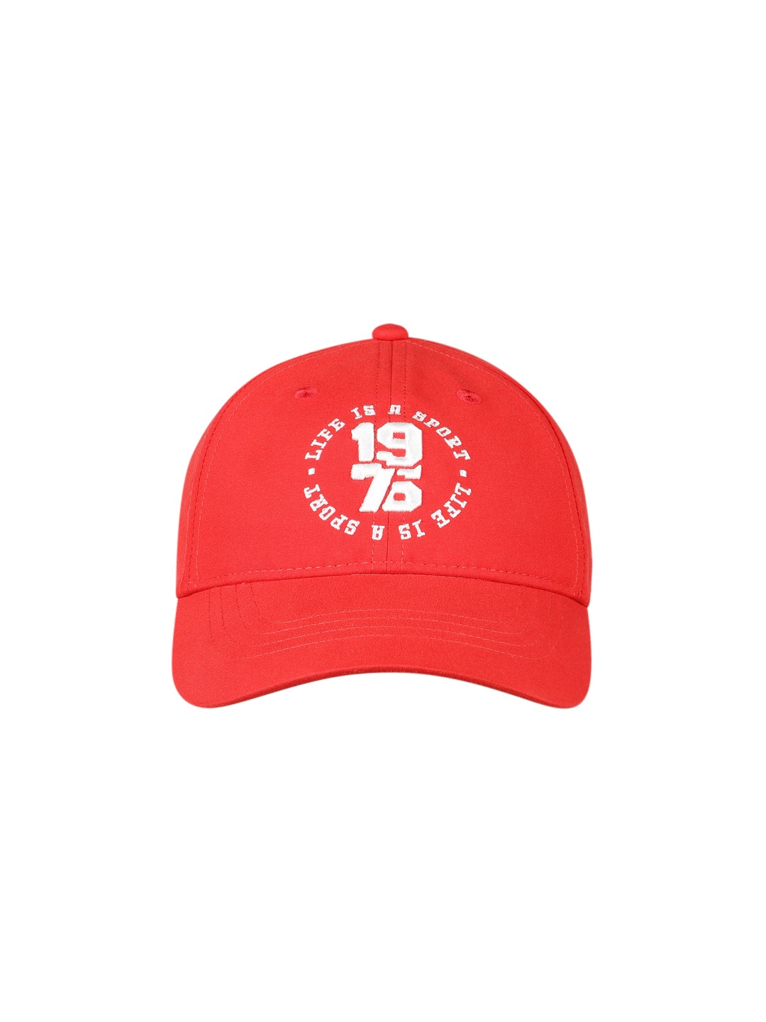 

DECATHLON By Decathlon Kids Embroidered W500 Snapback Cap, Red