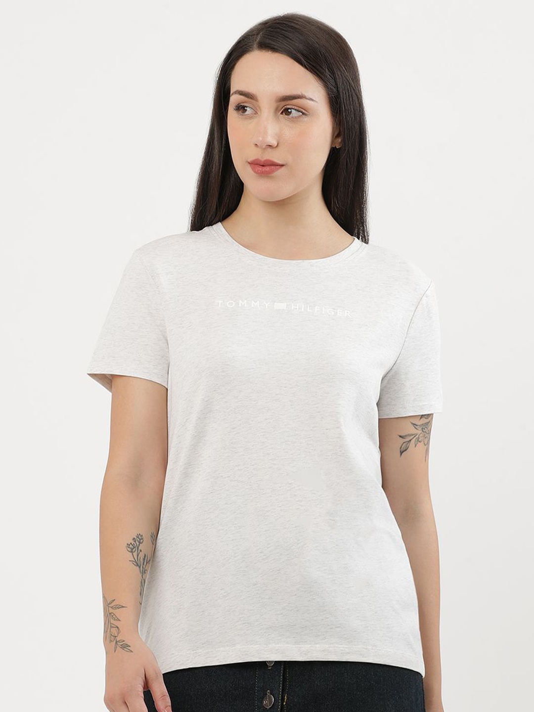 

Tommy Hilfiger Women Pockets T-shirt, White