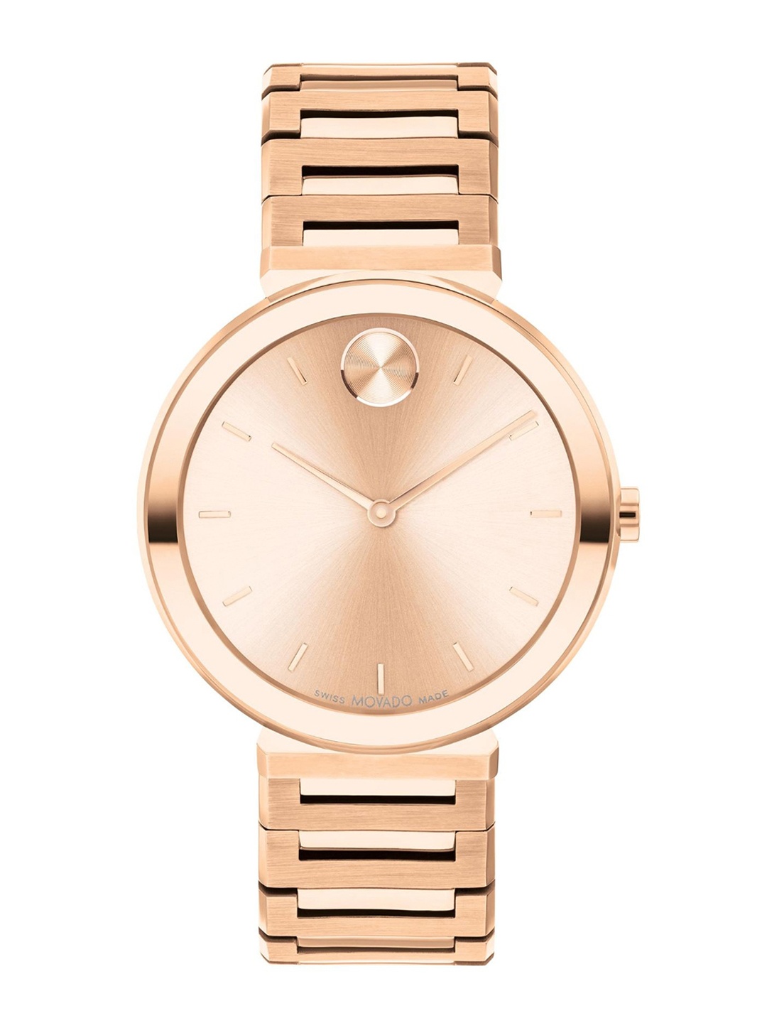 

MOVADO Bold Horizon Swiss Qtz Rose Gold Round Dial Women's Watch - 3601147