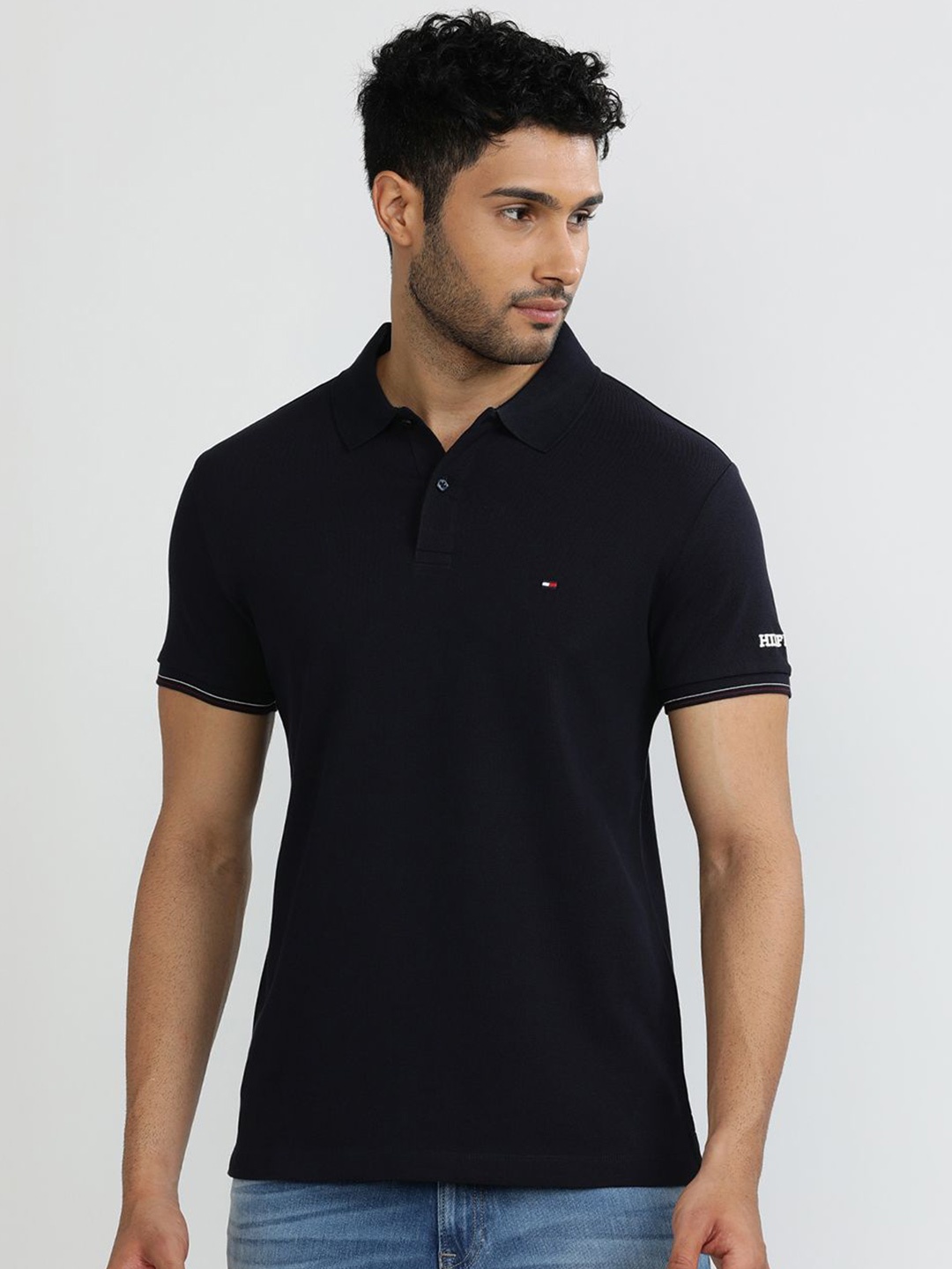 

Tommy Hilfiger Men Pockets Slim Fit T-shirt, Blue