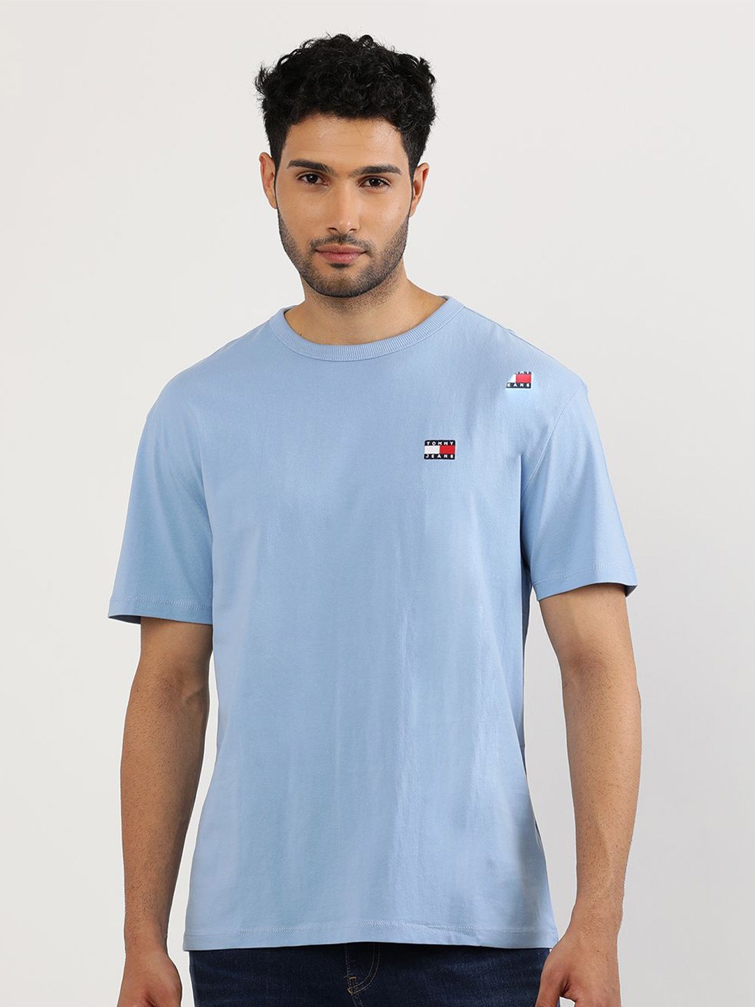 

Tommy Hilfiger Men Extended Sleeves T-shirt, Blue