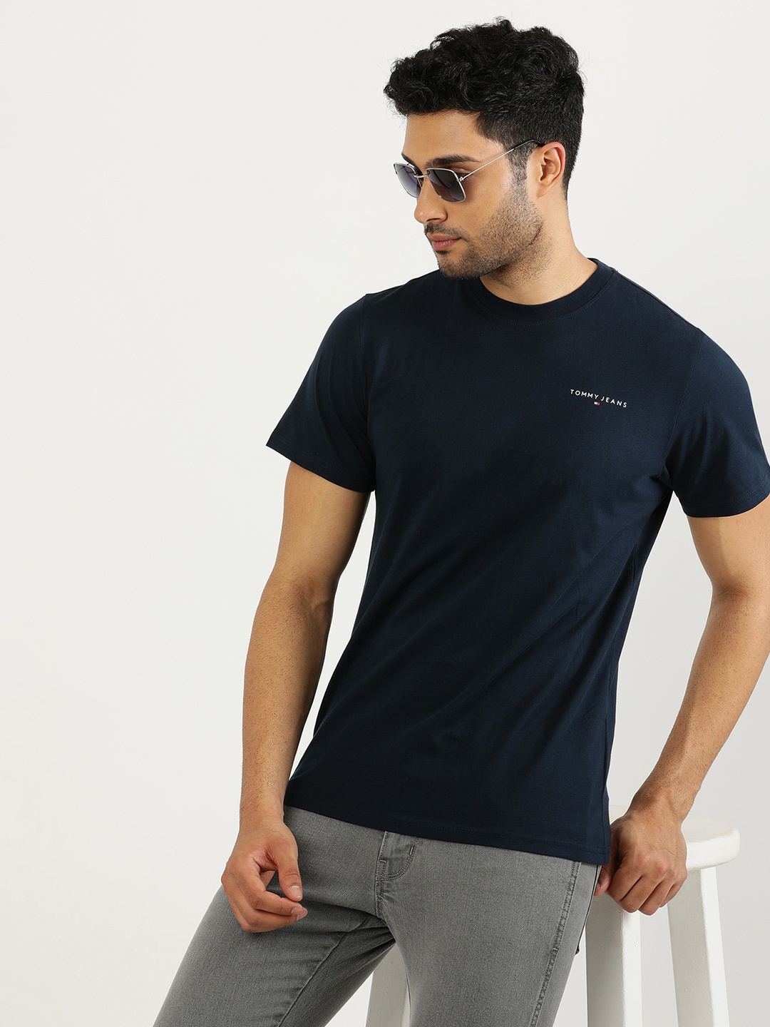 

Tommy Hilfiger Men Slim Fit T-shirt, Blue