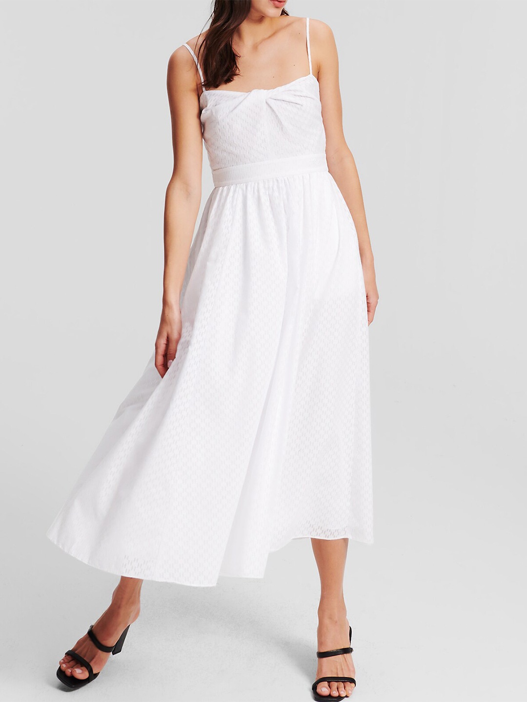 

Karl Lagerfeld Maxi Dress, White