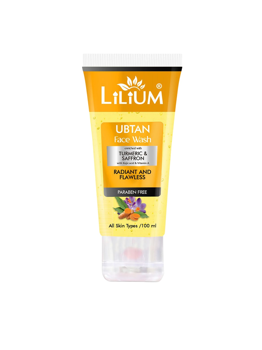 

Lilium Ubtan Face Wash With Turmeric & Saffron - 100ml, Yellow