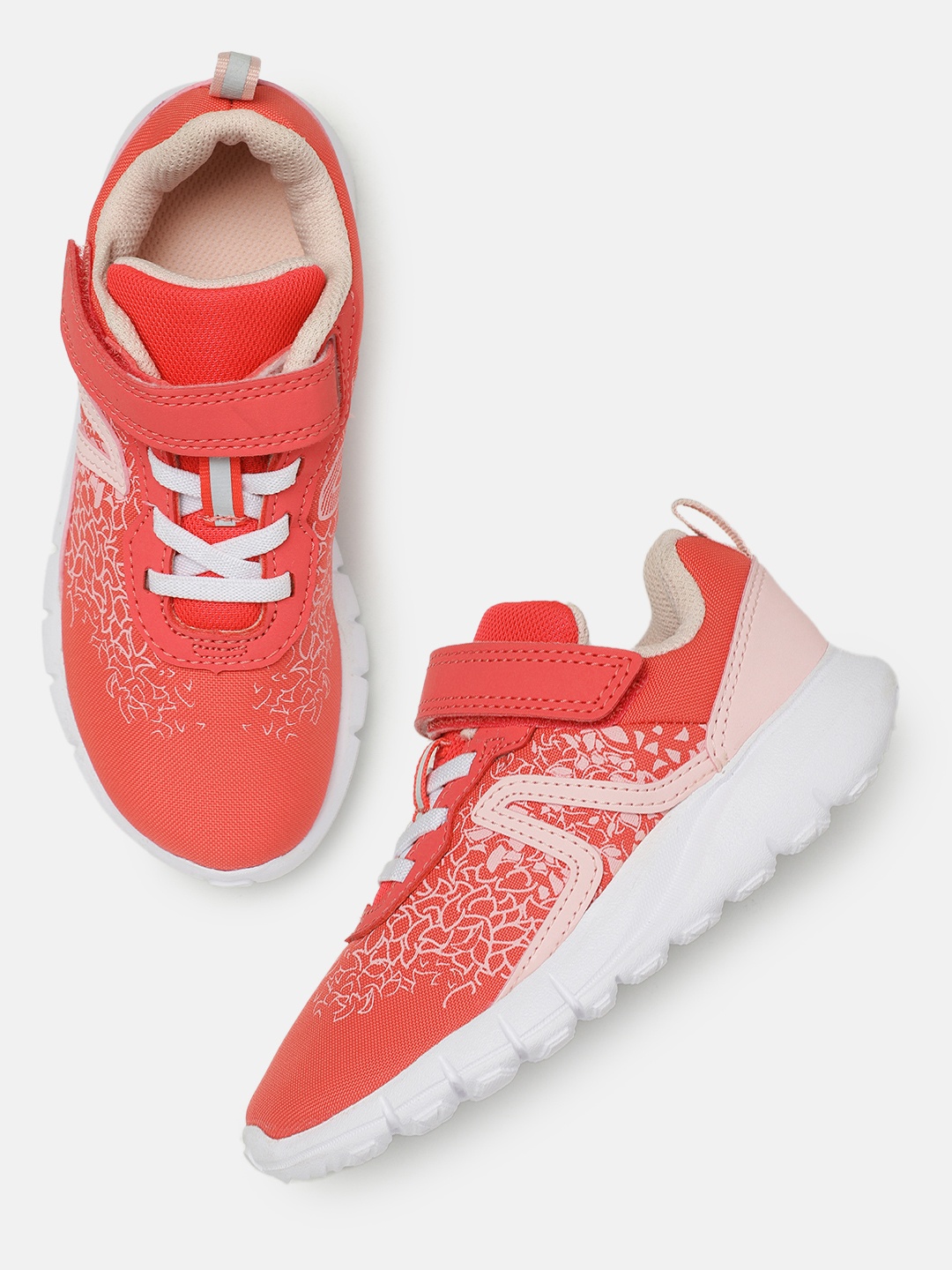 

DECATHLON By Decathlon Boys Soft 140 Walking Shoes, Coral
