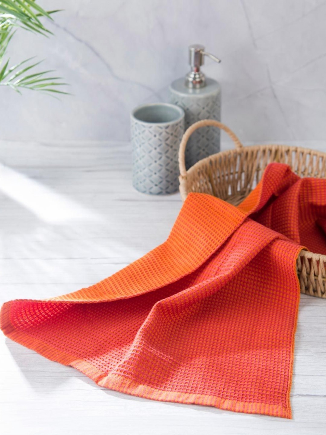 

Fabindia Orange 1 Cotton 200 GSM Bath Towel