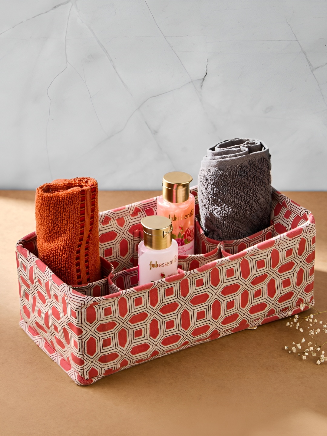 

Fabindia Red Regular Multi-Utility Organisers